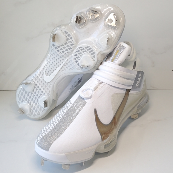 Nike Force Zoom Trout 7 White Baseball MIKE TROUT Softball main image 6